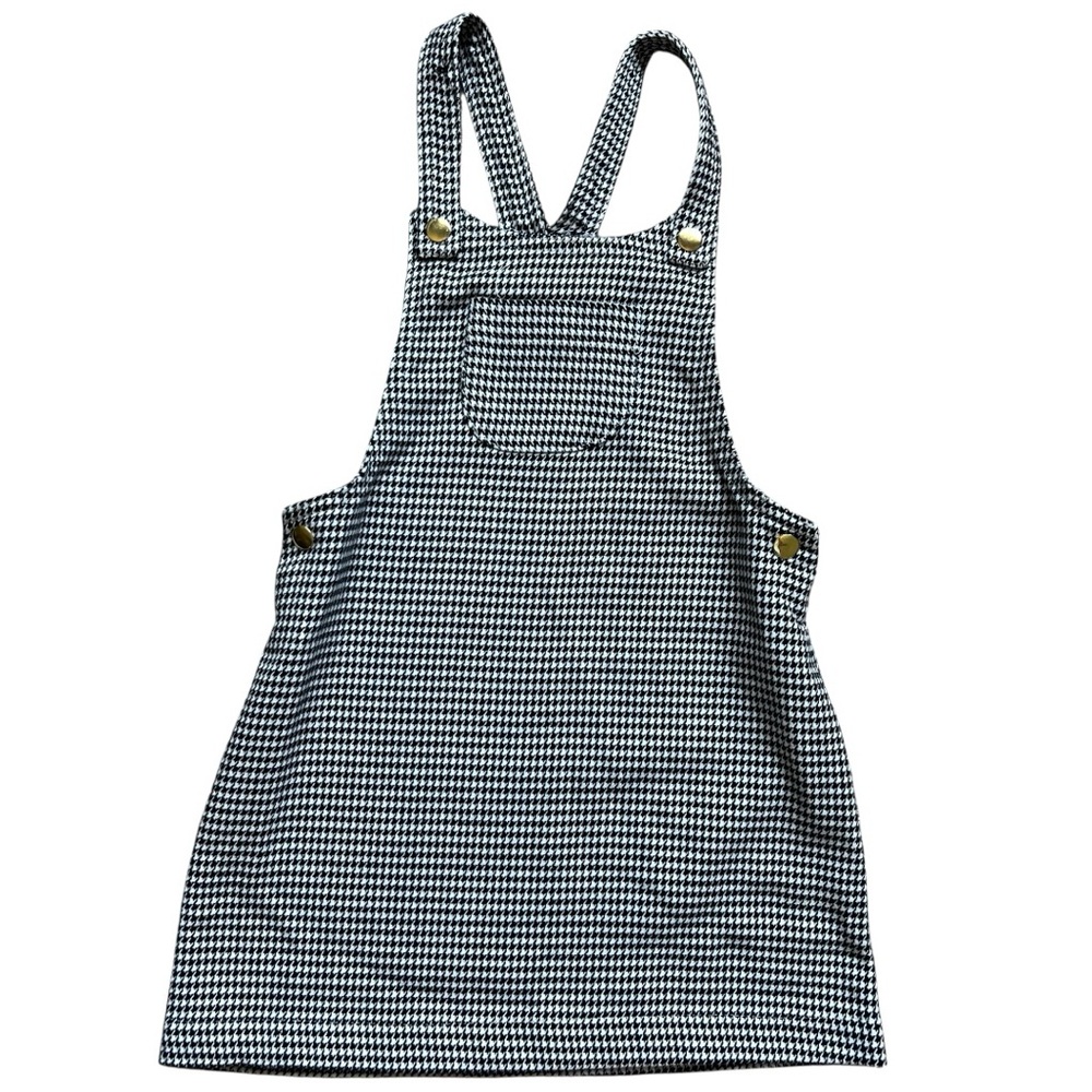 Max Studio Houndstooth Jumper Dress - size 5